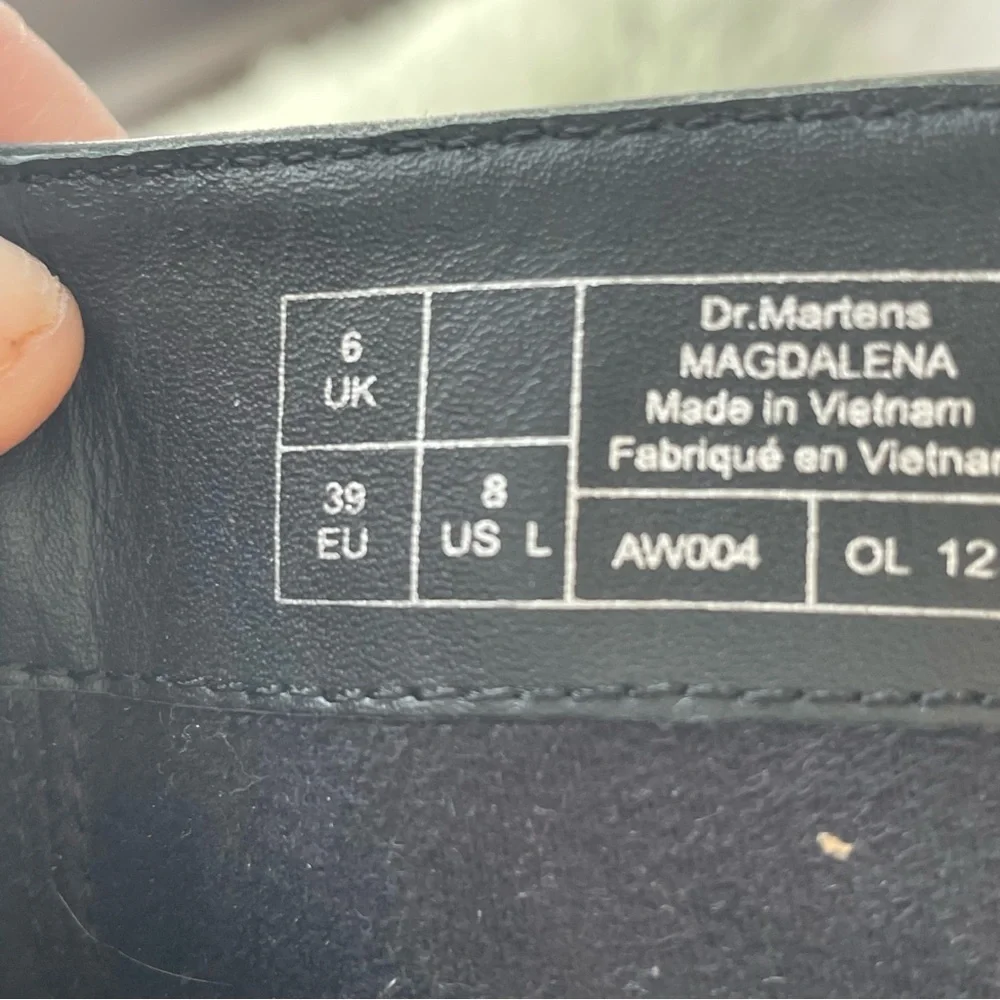Dr. Martens Black Heeled Boots - Picture 11 of 11